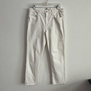 Joe’s Jeans Mid Rise Cigarette Ankle Jeans